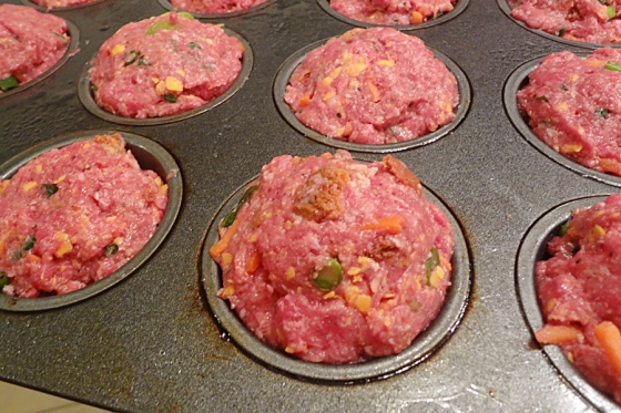 meat loaf cupcakes